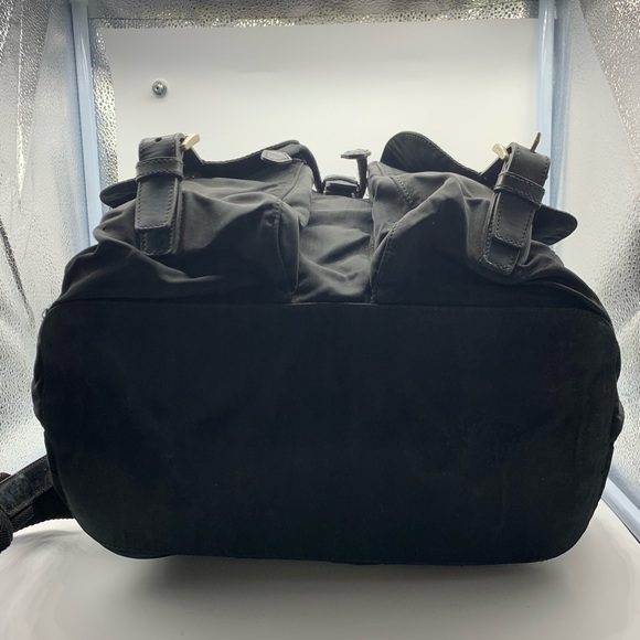 Prada authentic black nylon travel duffel backpack - Picture 9 of 16